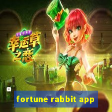 fortune rabbit app